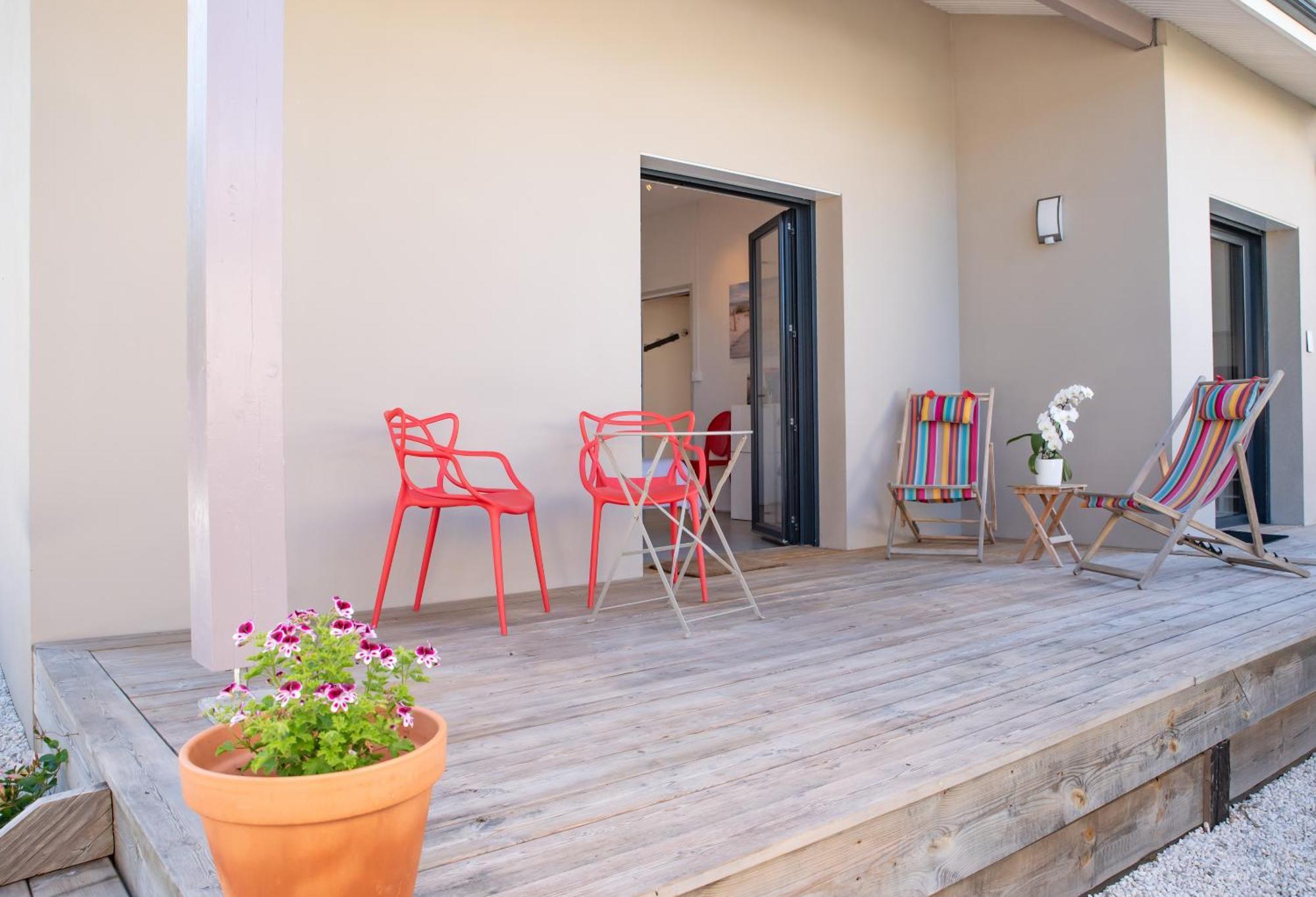 La Maison Du Cotton- Gite Bio-Climatique Андернос-ле-Бен Екстер'єр фото