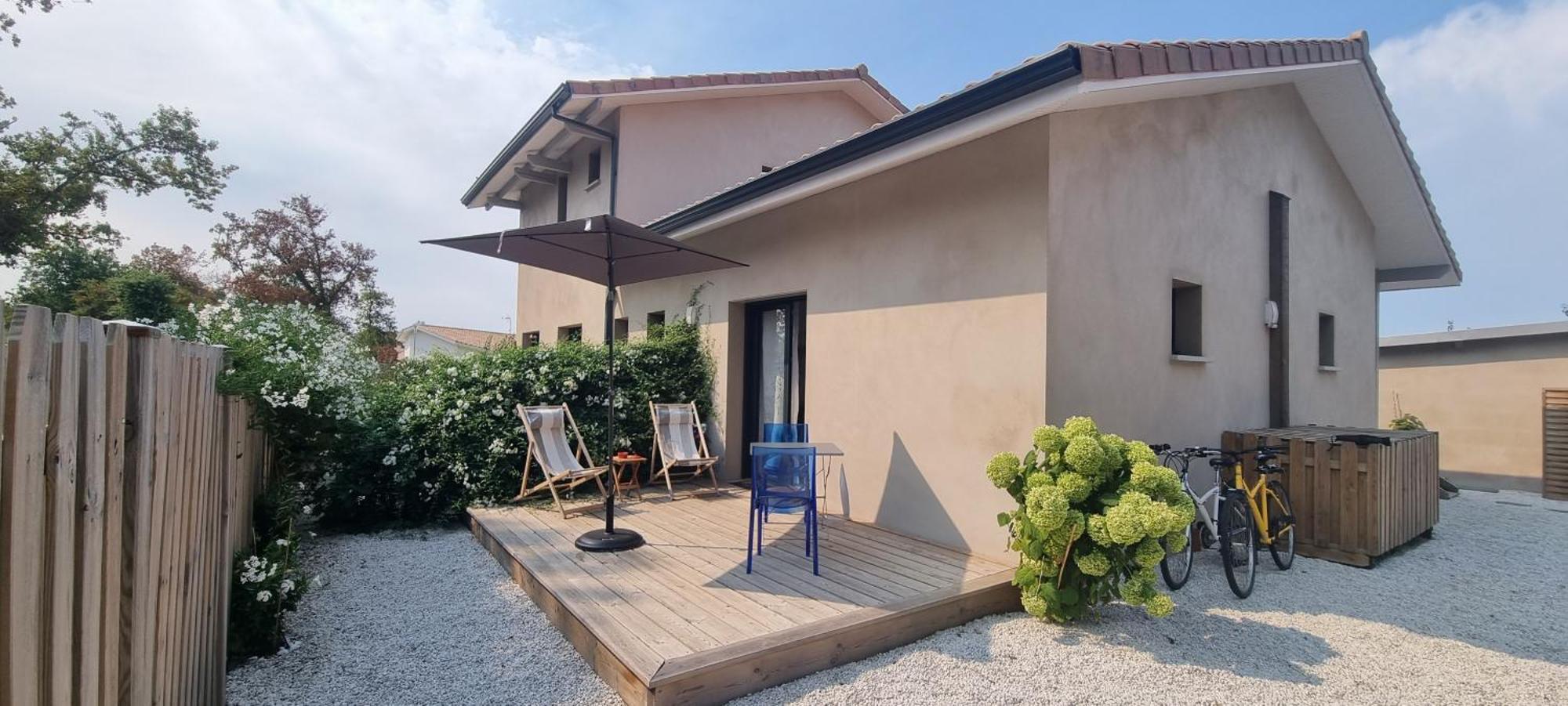 La Maison Du Cotton- Gite Bio-Climatique Андернос-ле-Бен Екстер'єр фото